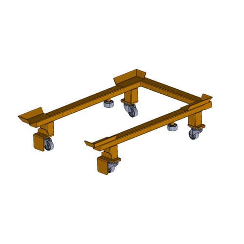 U字型カート - U-Trolley - KRAUS Betriebsausstattung und Fördertechnik GmbH - 輸送用 / パレット / 工業用