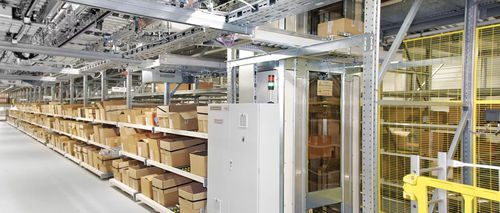 工業用エレベーター - TYP 342.01  - GEBHARDT Intralogistics Group - 柱付き / ハンドリング用