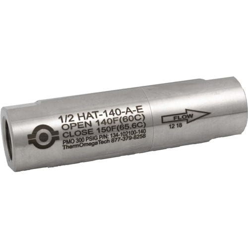 温度調整用サーモスタットカートリッジ バルブ - HAT - SOCLEMA - ステンレススチール製 / ガス用 / 液体用