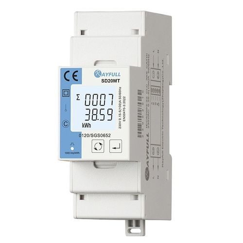 MID認証電力量計 - SD20MT - Rayfull Electric Technology(Zhejiang)Co., Ltd. - 三相 / DINレール / RS-485