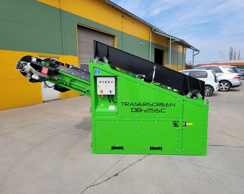 建設現場用ふるい機 - DB-25SC - dbe.sk - 移動式 / 振動 / バルク材用