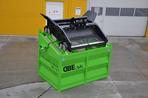 建設現場用ふるい機 - DB-40 - dbe.sk - 移動式 / 振動 / バルク材用