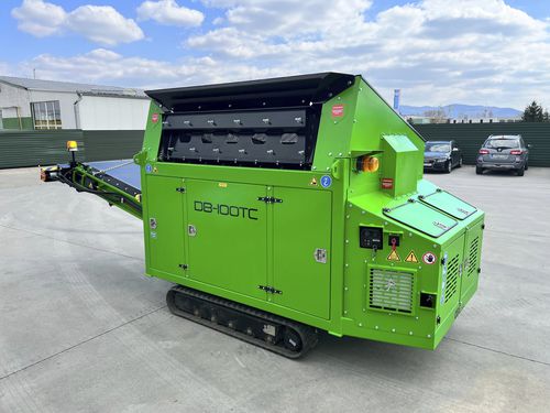 移動式ふるい機 - DB-100TC - dbe.sk - 振動 / バルク材用 / ダブルデッキ