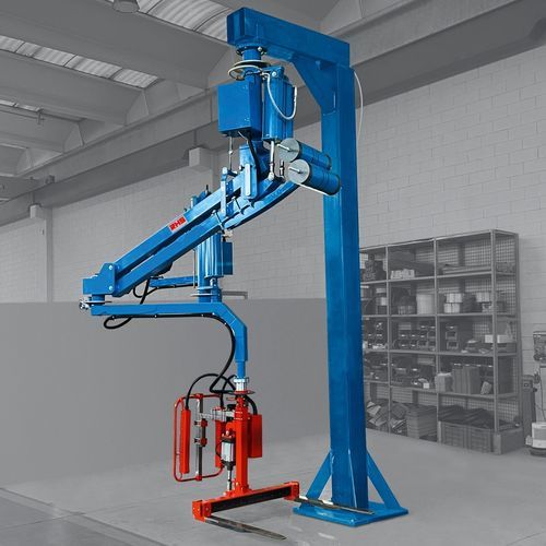 空気圧式マニピュレーター - FIXED CEILING MANIPULATOR - RHS - 軌道つかみ工具付 / 運搬管理用 / 持ち上げ用