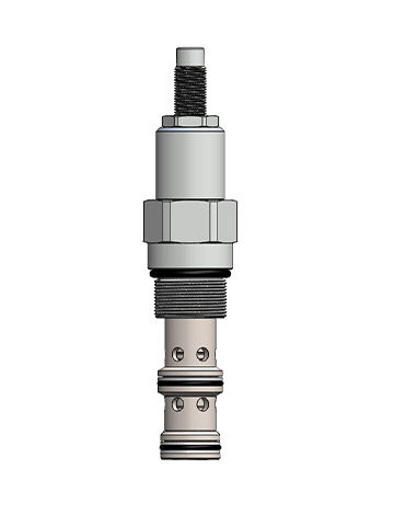 調整圧力リリーフ弁 - PR12-S6 - Hydrabase - コンパクト / 油圧式 / ねじ込み