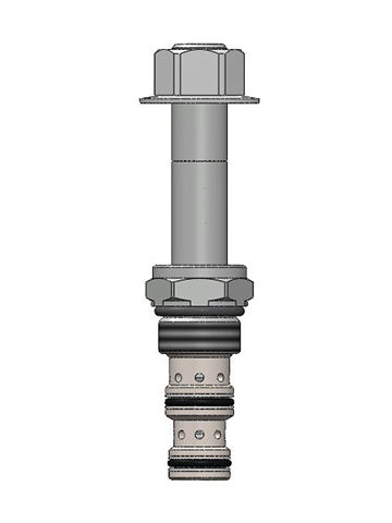 直接作動式電磁弁 - HSV08-233 - Hydrabase - 3方向 / 油圧式 / コンパクト
