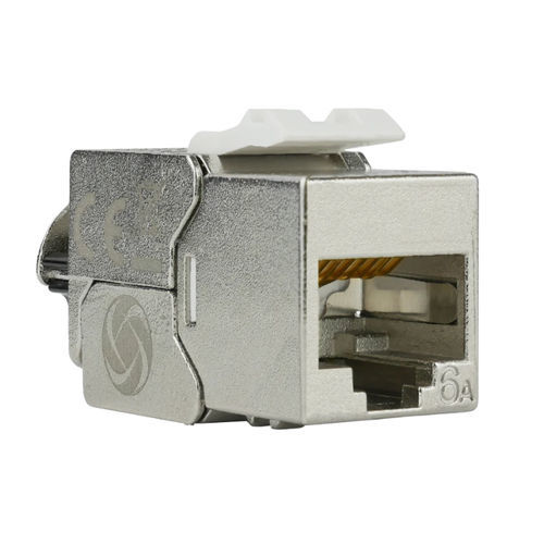 データ用接続モジュール - 20309 - AIXONTEC - RJ45 / シールド / 真ちゅう製