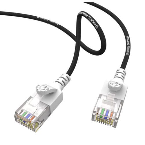 RJ45光ファイバー パッチ ケーブル - 20118.BK-WI - AIXONTEC - CAT 6