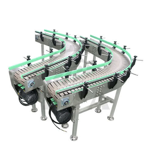 チェーンコンベヤー - Kunshan Bifa Automation Technology Co., Ltd. - タブレット用チェーン式 / 横型 / カーブ状