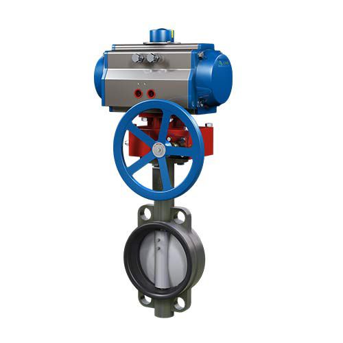 バタフライバルブ - Wuxi CTENO Actuators Manufacture Co., Ltd. - 空圧式 / 調整 / 排水口用