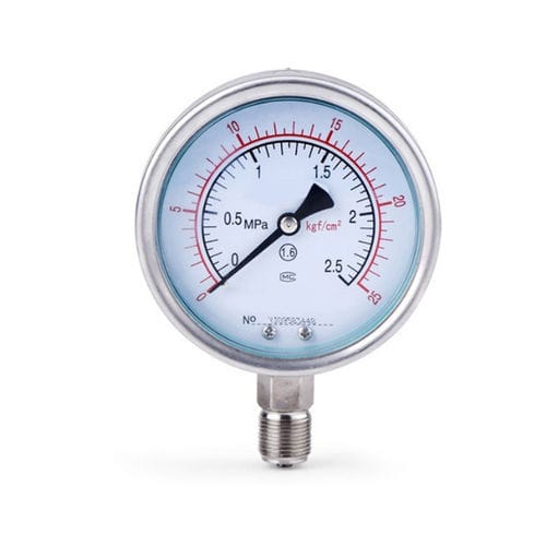 差圧計 - YK-M2 - Xi'an Yunyi Instrument Co., Ltd. - ダイヤル / NPT 1/2 / NPT 1/4