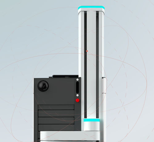 ハンドリング用AGV - Kevin - United Robotics Group GmbH - バッテリー式 / プラットフォーム付き