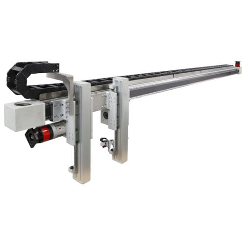 プロファイルリニア軸 - FLI - France Linéaire Industrie - ラックピニオン / ベルト駆動 / スクリュー