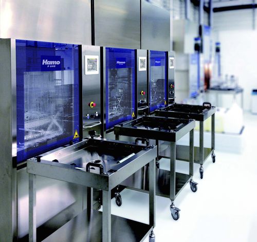 水用洗浄機 - P Line - Amsonic Hamo GmbH - スプレー / 自動 / 製薬産業用