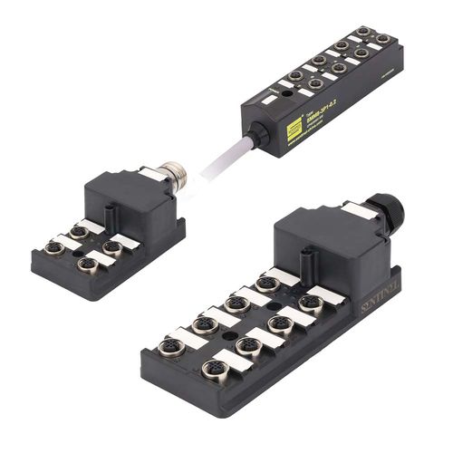 壁取り付け式ジャンクションボックス - 4M12、8M12 series - Sentinel Electronics - IP65 / ナイロン製 / Viton®