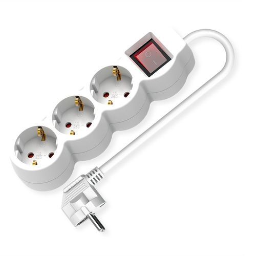 スイッチ付テーブルタップ - 19990951 - SECOMP Electronic Components GmbH - ランプ付き / CEE / コンセント3個