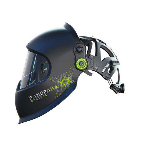 自動暗転溶接用ヘルメット - Panoramaxx 2.5 - Optrel AG - EN 379 / 呼吸マスク付き / アーク