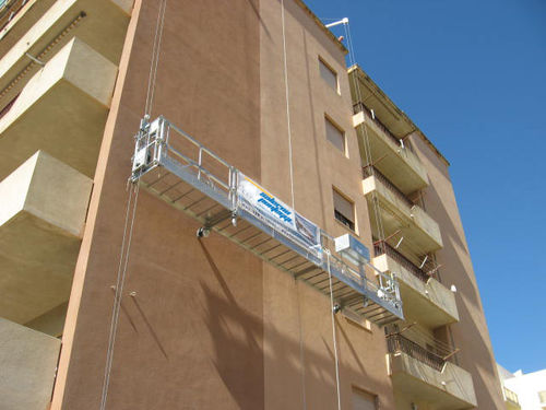 持ち上げ用高所作業台 - SP 500 T/M - SALERNO PONTEGGI S.R.L. - 吊り下げ式 / 工事現場用