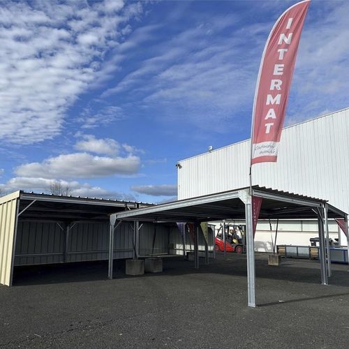 モジュール式建築物 - Intermat Mekabat - 農業 / 展示会 / 構造鋼フレーム