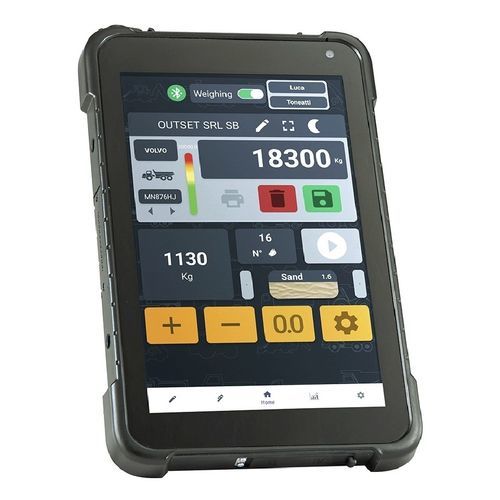 ホイールローダー用搭載型重量計 - T1 LOADER - OUTSET On board Weighing - フォークリフトトラック用 / ローダー用 / アーティキュレート式ダンプトラック用