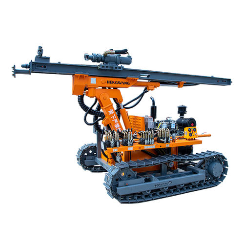 多機能掘削装置 - HW910	 - Shandong Hengwang Group Co., Ltd. - 発破孔 / クローラー式 / 回転式
