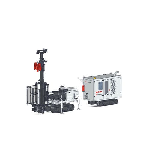 トンネル強化用掘削装置 - MC 4 D - Comacchio - 安定処理 / 地盤工学 / マイクロパイル