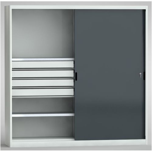 貯蔵キャビネット - 7SN-UL2000TB-20S4MRB - KLW LUTZ - 工場用 / 床置き / 4段引き出し
