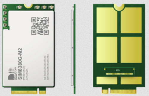 5Gワイヤレスモジュール - SIM8380G-M2 - SIMCom Wireless Solutions Ltd. - USB / データ用 / PCI Express