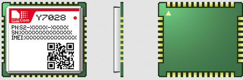 データ用ワイヤレスモジュール - Y7028 - SIMCom Wireless Solutions Ltd. - GSM