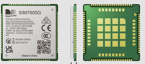 4Gワイヤレスモジュール - SIM7600G - SIMCom Wireless Solutions Ltd. - LTE / データ用 / GSM