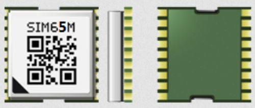 能動アンテナGNSSモジュール - SIM65M - SIMCom Wireless Solutions Ltd. - GPS / GLONASS / QZSS