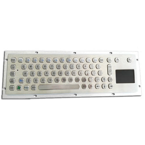 パネル設置用キーボード - KH-K68-370TP - Kehang Technology - カーボンコンタクト / 70キー / タッチパッド付き