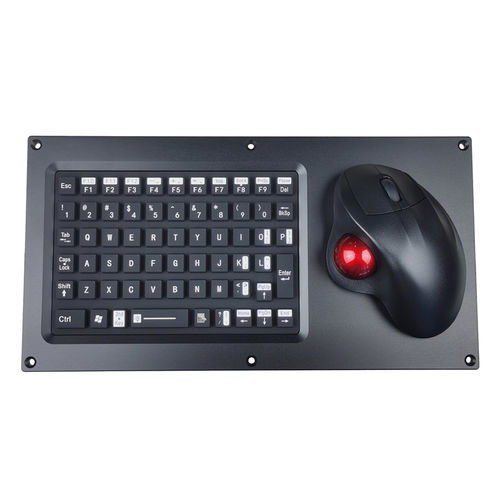 パネル設置用キーボード - KH-SK63-TB-330 - Kehang Technology - カーボンコンタクト / 65 キー / Fnキー付