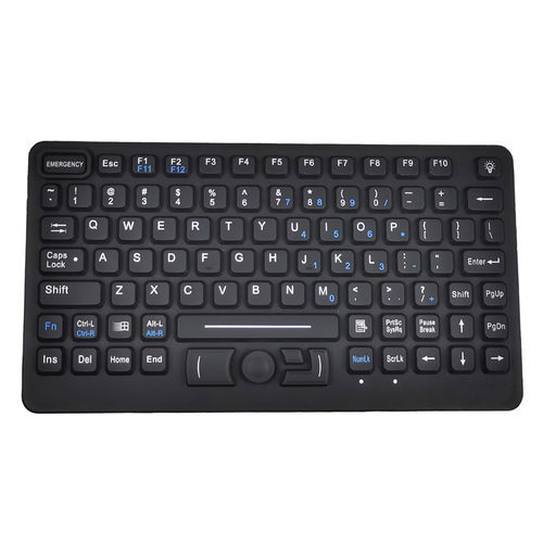 パネル設置用キーボード - KH-SK86-282PM - Kehang Technology - カーボンコンタクト / 86キー / マウスキー2つ付き