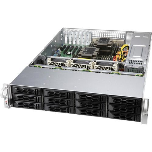 ラックマウントシャーシ - LA26E1C4-R609LP - SUPERMICRO - 2U / バックプレーン / 高性能