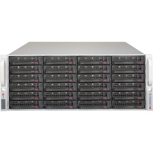ラックマウントシャーシ - 846BE1C-R1K03JBOD - SUPERMICRO - 4U / バックプレーン / 貯蔵用