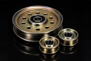 溝付き滑車 - The Gear Edges - ベルト コンベヤー用 / スチール製 / 金属板