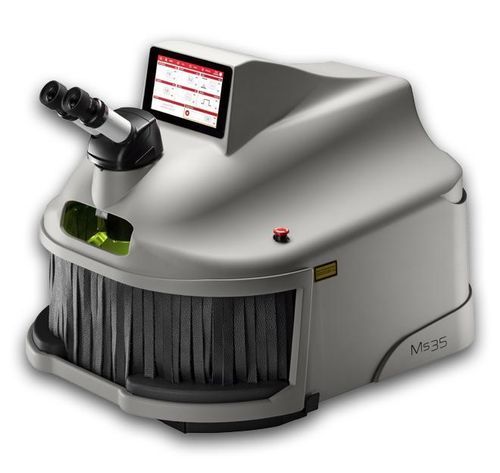 Nd:YAGレーザー溶接機 - MS 3.5 series - Elettrolaser S.r.l. - 手動式 / 卓上型 / 金用