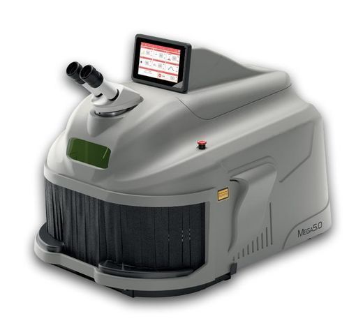 Nd:YAGレーザー溶接機 - MEGA 5.0 - Elettrolaser S.r.l. - 手動式 / 卓上型 / 金用