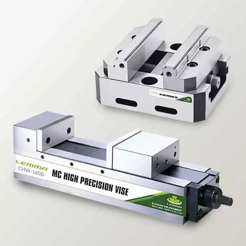 機械式締め付けシステム - LM-VE series - CHAIN HEADWAY - 機械加工用 / 横型 / スチール製