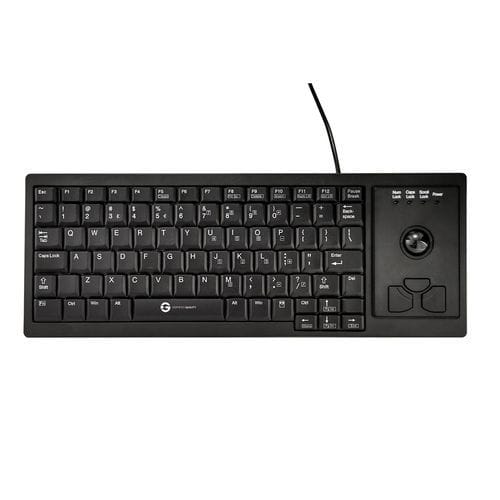 卓上キーボード - KPL-U20130 - GETT Asia Ltd. - シザースイッチ / 83キー / トラックボール付き