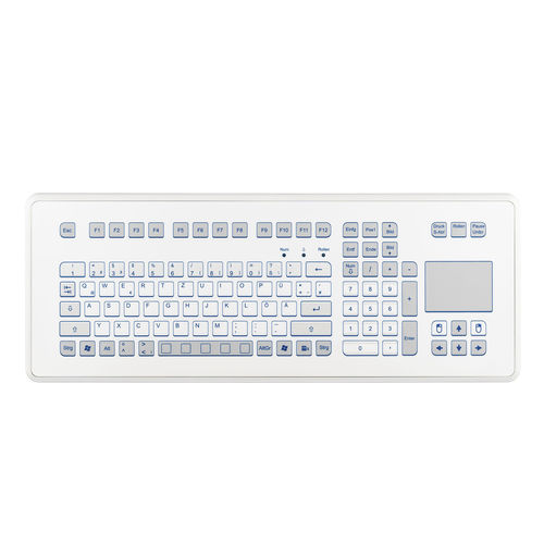 卓上キーボード - KS18241 - GETT Asia Ltd. - メンブレン / タッチパッド付き / 産業用