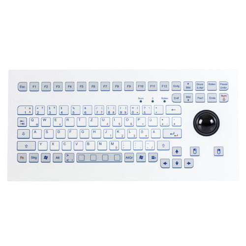 ラックマウントキーボード - KS18293 - GETT Asia Ltd. - メンブレン / 88キー / トラックボール付き