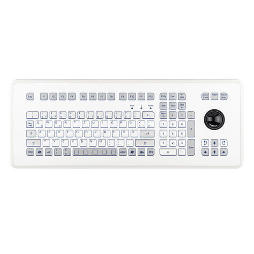 卓上キーボード - KS18237 - GETT Asia Ltd. - メンブレン / 105キー / トラックボール付き