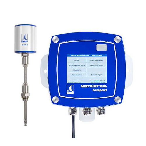 同時熱流量計 - METPOINT®️ FLM - BERG Kompressoren GmbH - 密度 / 圧縮空気用 / 差し込み式