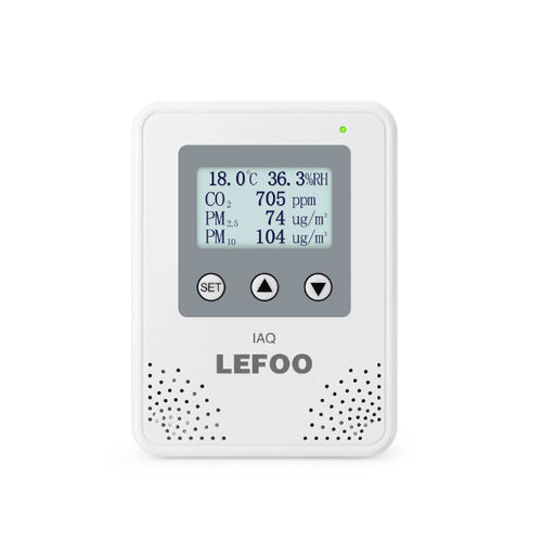 屋内用空気室トランスミッター - LFG60 - LEFOO Group - CO2 / PM10 / 温度
