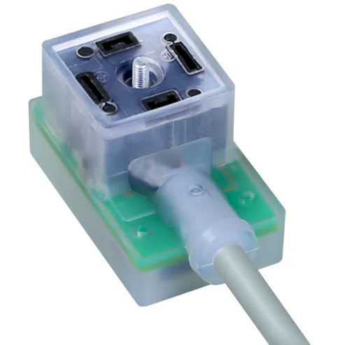 電磁弁用コネクター - CA  - PONY SRL - 電源 / オーバーモールド / 正方形