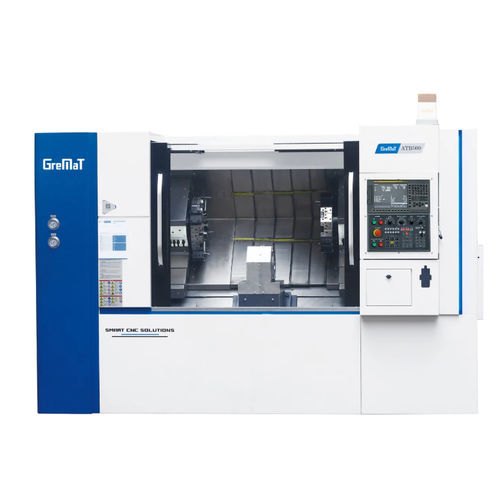 CNC旋盤 - ATB500  - Nanjing Genvan Intelligent Equipment Co. Ltd. - 2軸 / 傾斜台 / 12ツールステーション