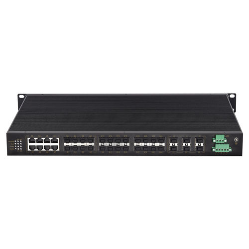 管理型イーサネットスイッチ - MISCOM8030PTP-6XGF-16GF-8GC series - Maisvch - 30ポート / 標準 / ラック組み立て
