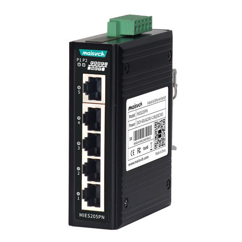 非管理型イーサネットスイッチ - MIES205PN - Maisvch - 5 ポート / 10/100BaseT(X) / ProfiNet